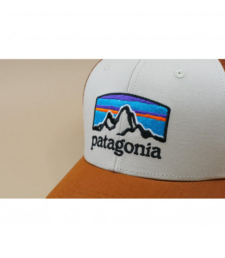 trucker Patagonia marrón